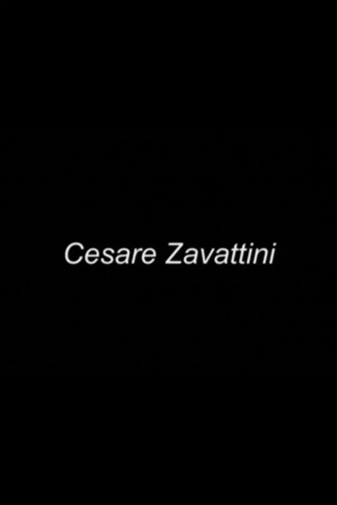 Cesare Zavattini