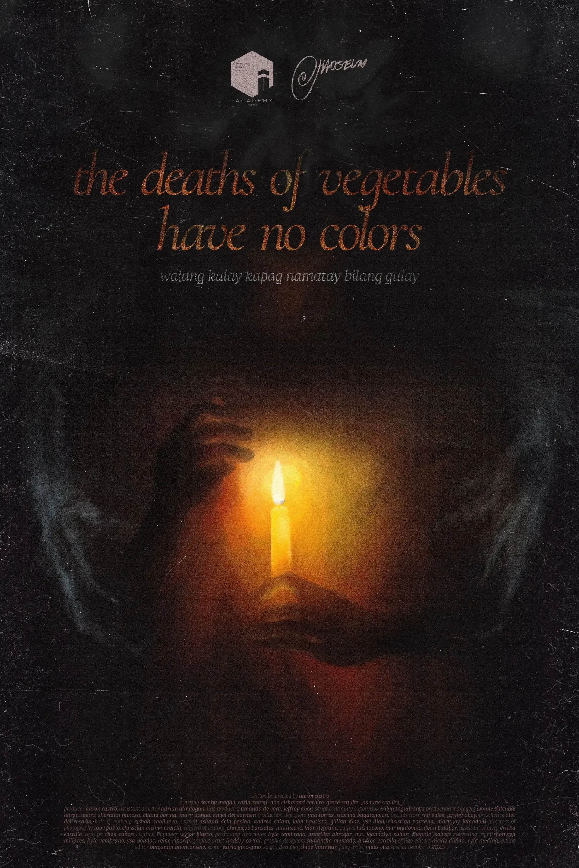 the deaths of vegetables have no colors