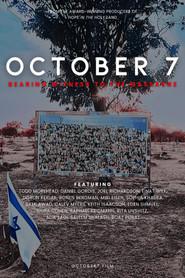 October 7: Bearing Witness to the Massacre