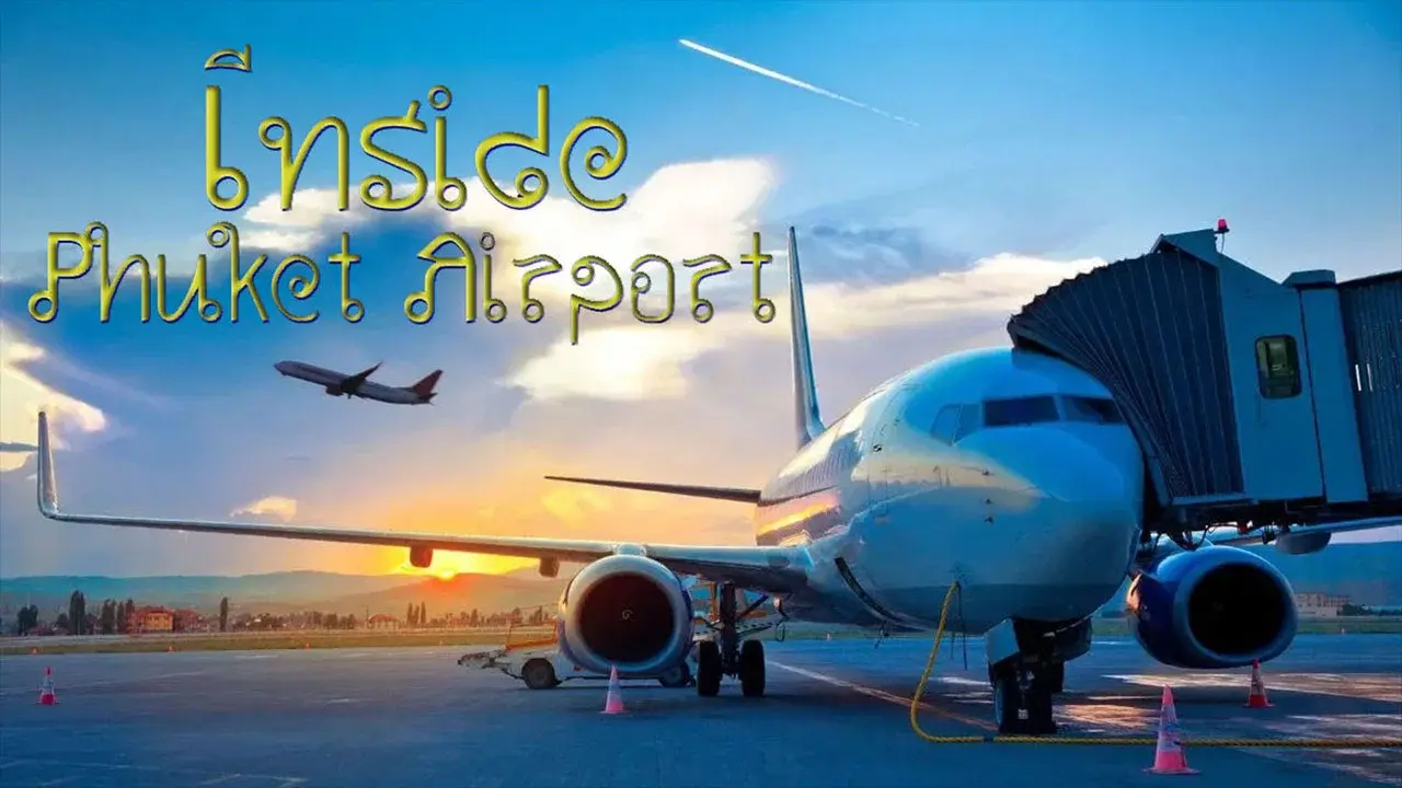 Inside Phuket Airport