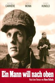 Ein Mann will nach oben